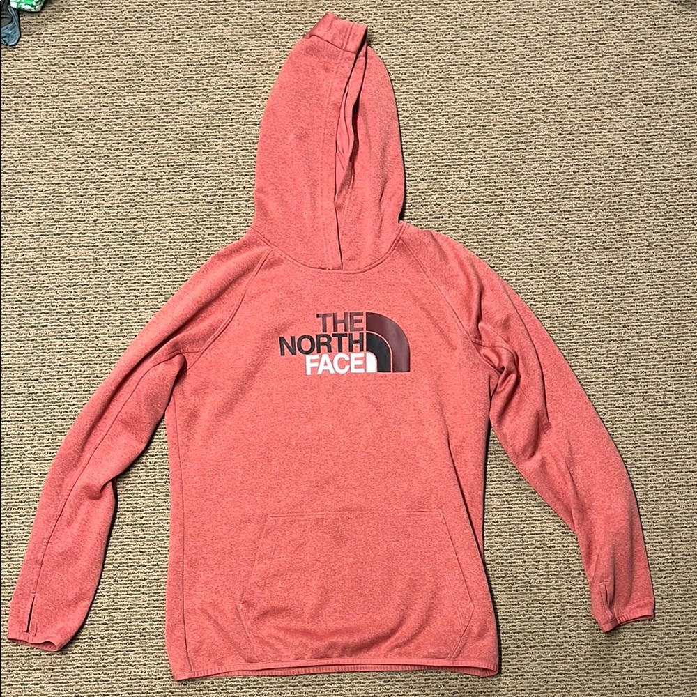 The North Face Women's Coral Orange Hoodie